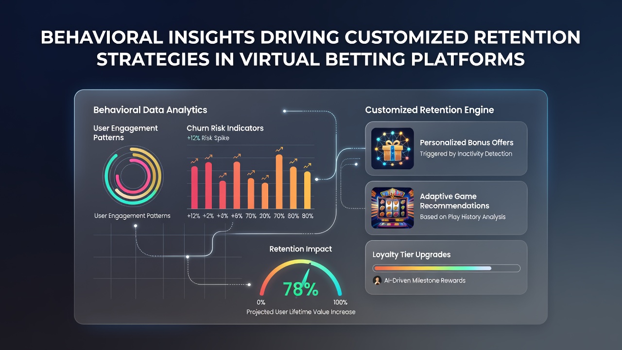 User interface mockup illustrating personalized retention features on a mobile betting application