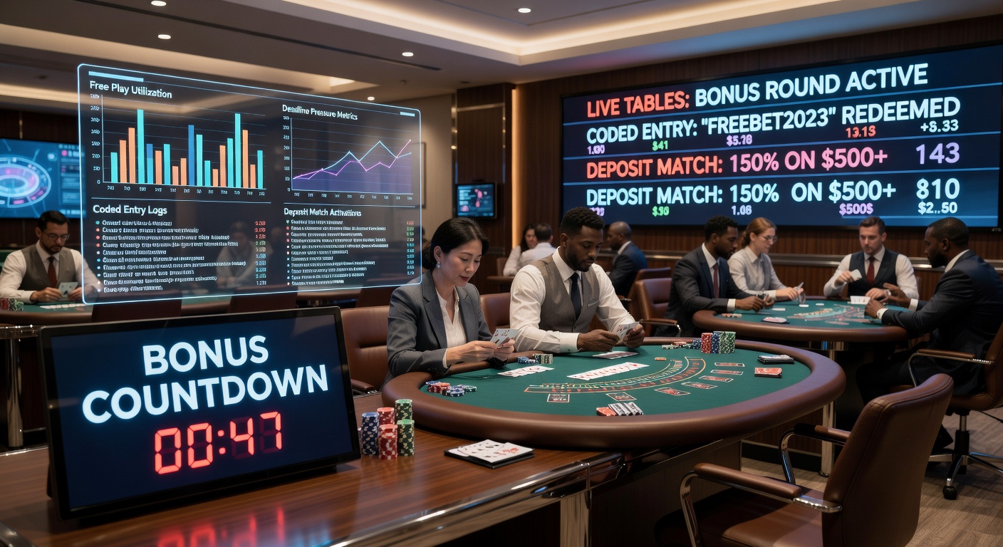Digital clock displaying a ticking countdown timer next to icons of poker cards, roulette wheel, and sportsbook odds boards, highlighting urgent bonus deadlines