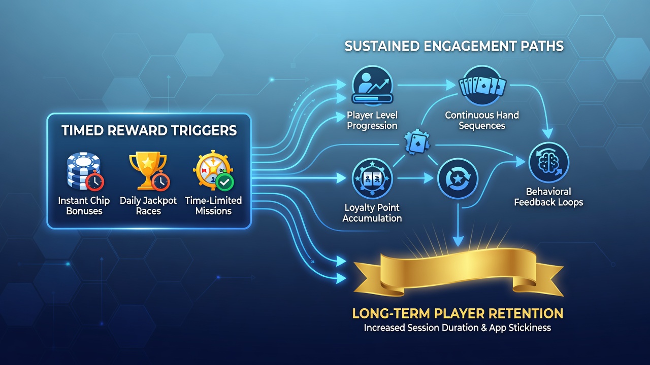 Live dealer roulette table on a tablet with countdown clock overlay and player activity metrics