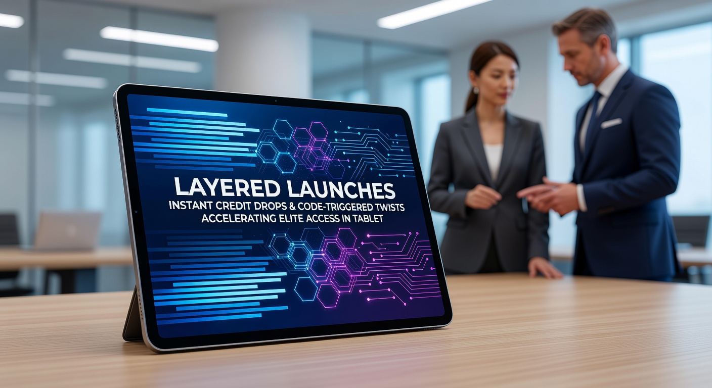 Screenshot of a gaming dashboard displaying layered credit drops, code entry field, and VIP progress bar in a poker tournament lobby