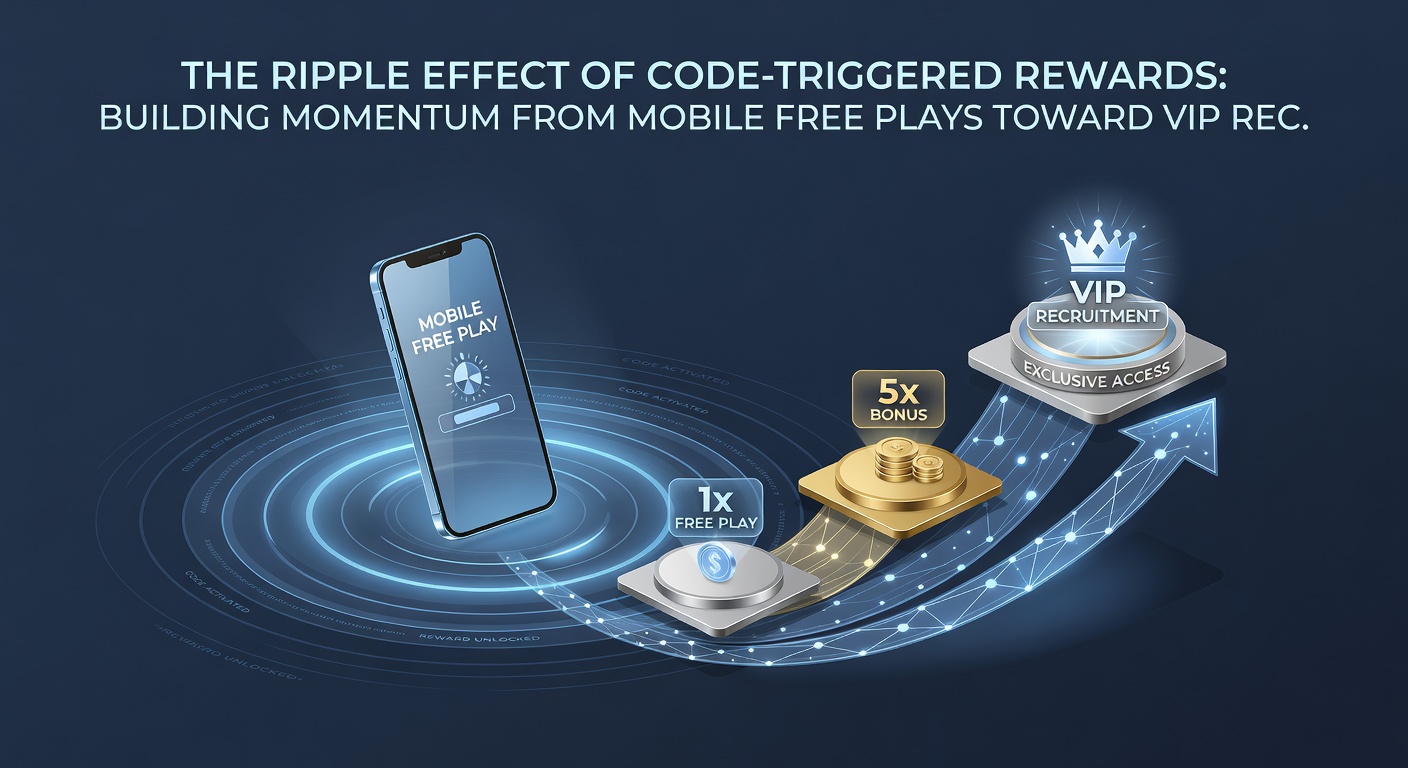 Progression chart showing mobile free plays accumulating into dealer and sportsbook loyalty points leading to VIP badges