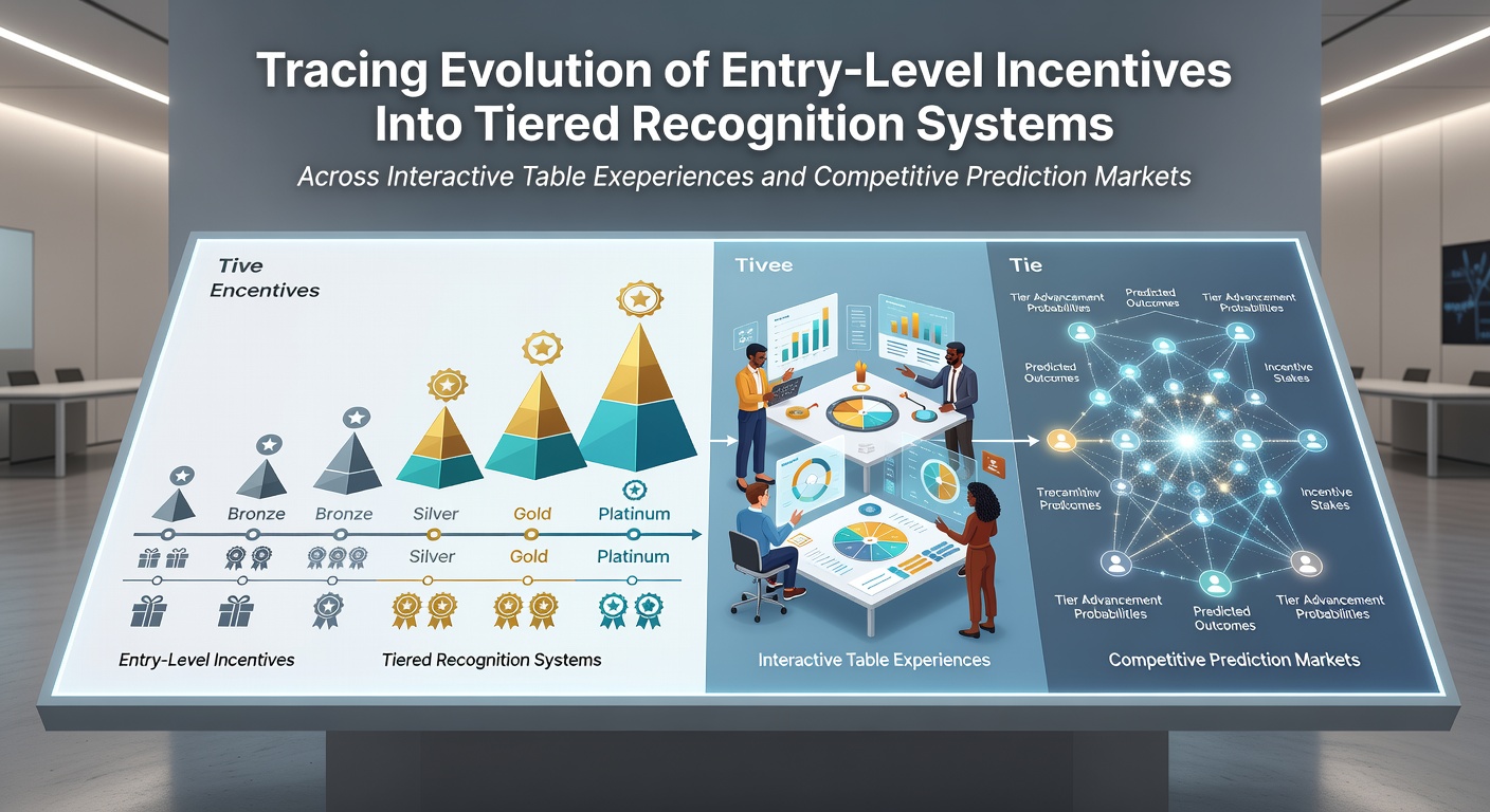 Historical progression from basic entry bonuses to layered recognition tiers in gaming environments
