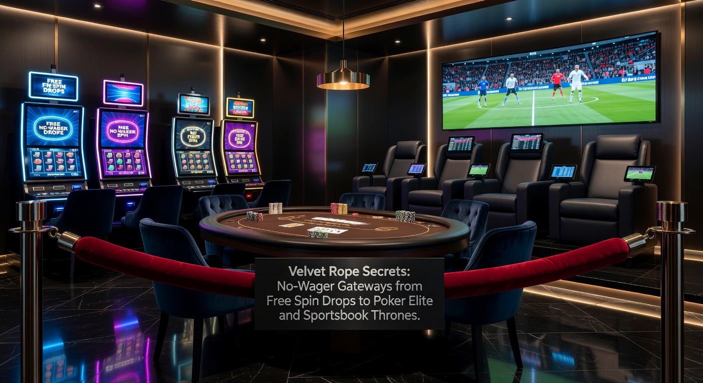 Dynamic graphic showing free spins transforming into golden sportsbook crowns atop throne-like betting lounges, with paths branching from slot reels to elite odds boards