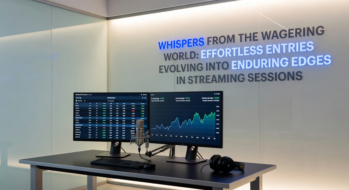 Intense tournament table scene with players leveraging subtle entry strategies amid stacks of chips and digital overlays